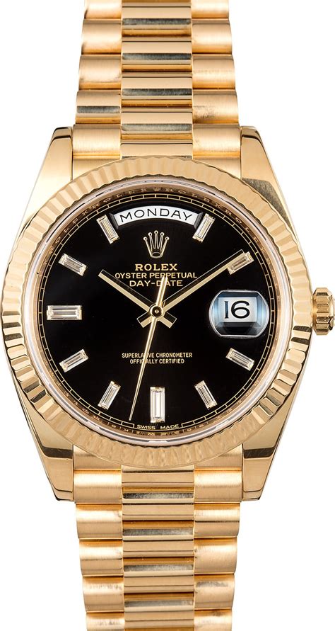 rolex day date 40 gold preis|Rolex Day-Date president 40mm.